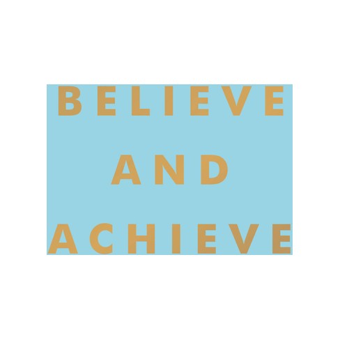 Believe and Achieve - by  Summersdale (Hardcover) - image 1 of 1