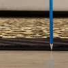 LunaLulinlk Beige+Black Tiger and Leopard print Multi 2 ft. x 3 ft. Animal Print Area Rug - 4 of 4