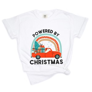 Simply Sage Market Powered By Christmas Garment Dyed Tee - 1 of 4