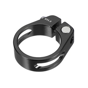 Unique Bargains Aluminum Alloy Quick-Release Mountain Road Bike Seat Post Clamp - 1 of 4