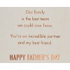 Father's Day Card Incredible Partner - 3 of 4
