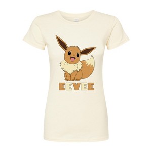 Women's - Pokémon - Eevee Fitted Graphic T-Shirt - 1 of 3