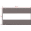 Syemin Blinds and Shades Outdoor Clear Curtain, Waterproof, UV-Resistant, with Rustproof Grommets for Pergola, Graden, Gray, 142.9"*83"*1" - 2 of 4