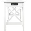 AFI Furnishings Lexi Desk w/Drawer&CS WH - 4 of 4