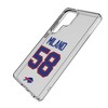 NFL Buffalo Bills Players Game Tactic Clear Cell Phone Case for Samsung Galaxy - 2 of 4