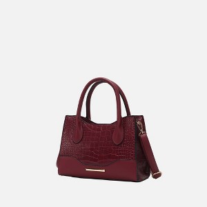 MKF Collection Gili Crocodile Embossed Vegan Leather Women’s Tote Bag by Mia K - 1 of 4