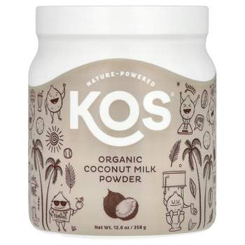 KOS Organic Coconut Milk Powder, 12.6 oz (358 g)