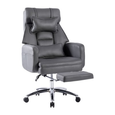 NicBex Swivel Ergonomic Office Chairs with Lumbar Support,Headrest and Footrest for Work Study