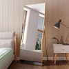 VYNXARIA Full Length Mirrors - 71"x32" Gold Tall Mirror with Stand and Wall Mount Option - 4 of 4