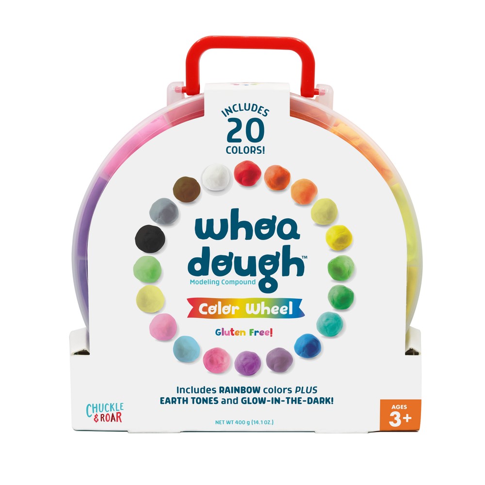 Chuckle & Roar Whoa Dough Color Wheel - Air Dry Clay