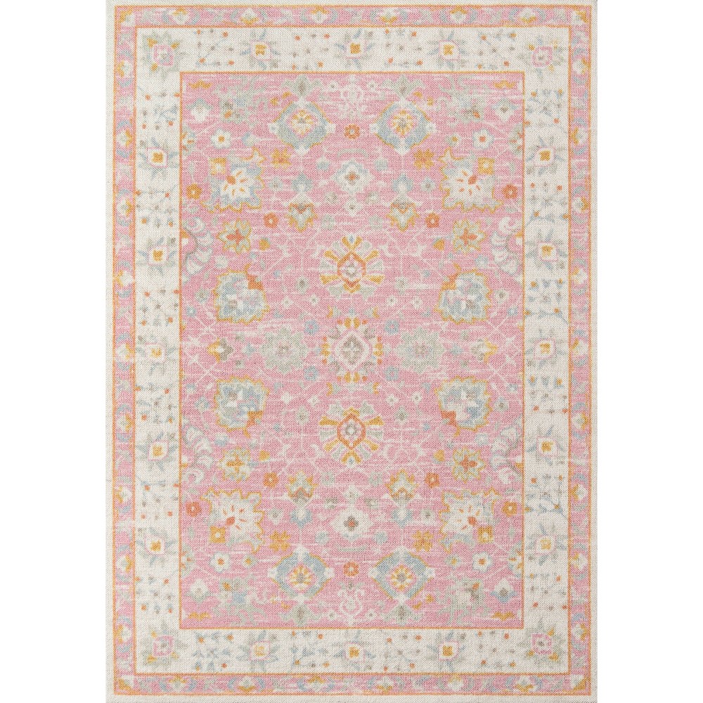 6'6inx9' Anatolia Riylnn Area Rug Pink - Momeni