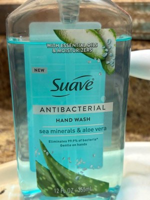 Suave Antibacterial Liquid Hand Wash - Sea Minerals & Aloe Vera - 12 fl oz  : Target