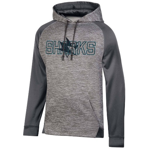 NHL San Jose Sharks Girls' Poly Fleece Hooded Sweatshirt - XS