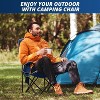 Bestier Foldable Camp Chair,Outdoor Chair with Side Pocket & Cup Holder - 3 of 4