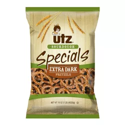 Utz Sourdough Specials Extra Dark Pretzels - 16oz