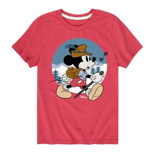 Boys' - Disney - Alpine Mickey Short Sleeve Graphic T-Shirt - 1 of 4