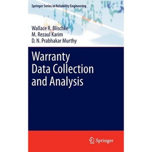 Warranty Data Collection and Analysis - (Springer Reliability Engineering) by  Wallace R Blischke & M Rezaul Karim & D N Prabhakar Murthy (Hardcover) - 1 of 1