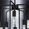 Urban Ambiance Luxury Urban Loft Pendant Light,  23.125"H x 22"W,  Midnight Black Finish, UHP3291 - 4 of 4