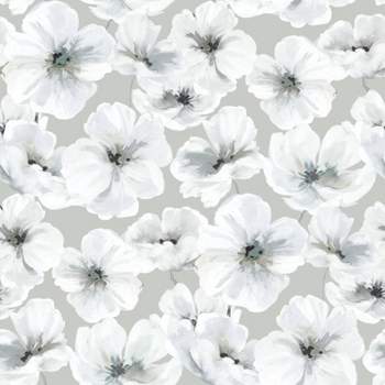 RoomMates Tamara Dry Hawthorn Blossom Peel & Stick Wallpaper