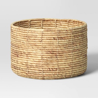 Wood Storage Wicker Basket : Target