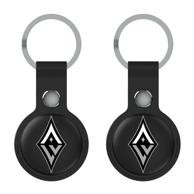 Keyscaper WNBA Insignia Black Airtag Holder 2-Pack