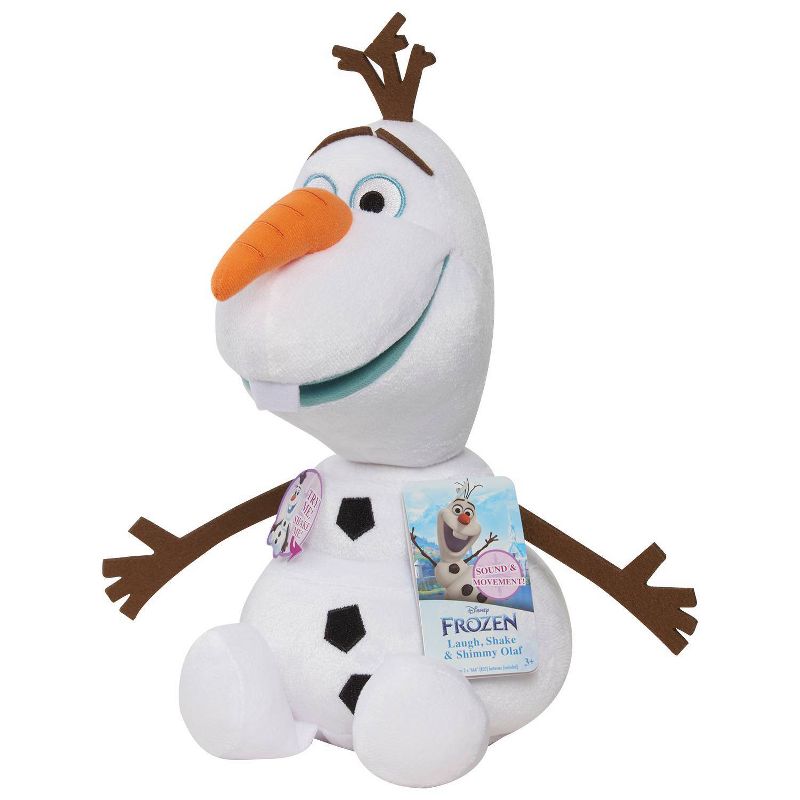 Disney Frozen Laugh Shake &#38; Shimmy Olaf Stuffed Animal, 4 of 6