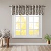 Gracie Mills Ondine Contemporary Grommet Top Valance with Fretwork Print - 2 of 4