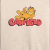 Women's - Garfield - Laying Lightweight French Terry Wide Neck Long Sleeve Shirt - 2 of 4