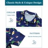 Men's Christmas Hawaiian Shirts Button Down Ugly X-Mas Christmas Vacation Long Sleeve Shirts - 4 of 4