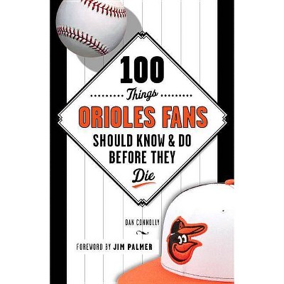  100 Things Orioles Fans Should Know & Do Before They Die - (100 Things...Fans Should Know) by  Dan Connolly (Paperback) 