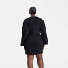 KBB by KAHLANA Women's Long Sleeve 'The Sweatshirt Dress' - Black - 2 of 3