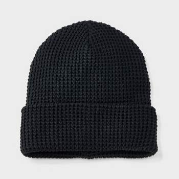 Men's Knit Thinsulate Lined Beanie - Goodfellow & Co™ Black : Target
