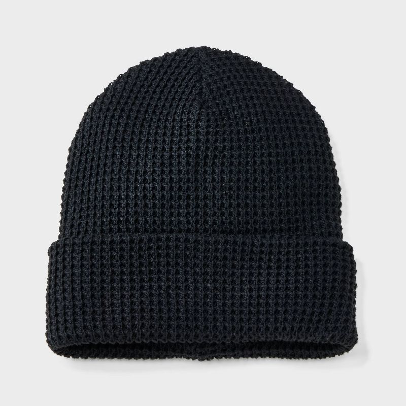 Men&#39;s Waffle Knit Value Beanie - Goodfellow &#38; Co&#8482;, 1 of 6