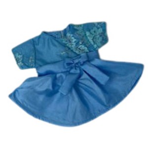 Doll Clothes Superstore Lace And Silk Dress Fits 12 Inch Baby Alive And Little Baby Dolls - 1 of 4