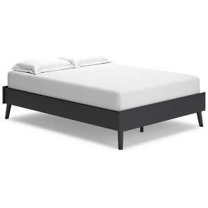 Charlang Platform Bed Black/Gray - Signature Design by Ashley - 1 of 4
