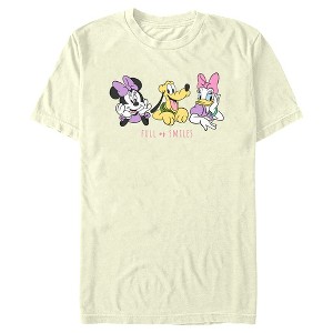 Men's Mickey & Friends Full of Smiles T-Shirt - 1 of 4