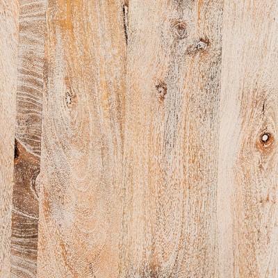 Axel 28" Gray Wash and Black Round Wood Pub Table