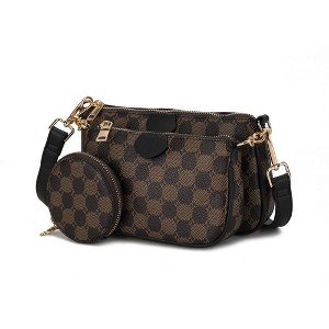 MKF Collection Evanna Women’s Vegan Leather Crossbody Shoulder Bag by Mia K - 1 of 4