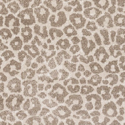 Hauteloom Tan Bonhill Leopard Print Area Rug