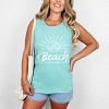 Simply Sage Market Beach Bum Sun Garment Dyed Tank - 2 of 3