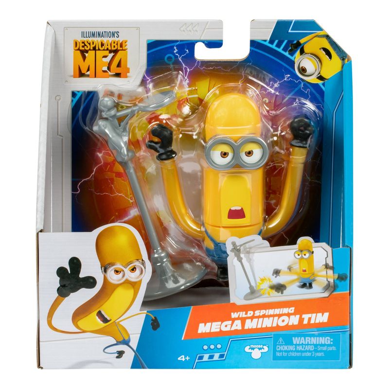 Despicable Me 4 Tim Mega Minion Wild Spinning Figure, 2 of 10