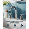 Mixxidea Bathroom Faucet 3 Hole, 8" Chrome - 2 of 3