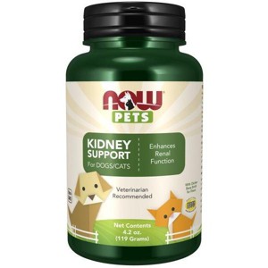 Kidney Support for Dogs and Cats by Now Foods  -  4.2 oz Powder - 1 of 3