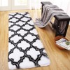 Modern Soft Fluffy Living Room Rugs, Plush Non Slip Non Shedding Throw Carpet for Nursery Bedroom Payroom - 3 of 4