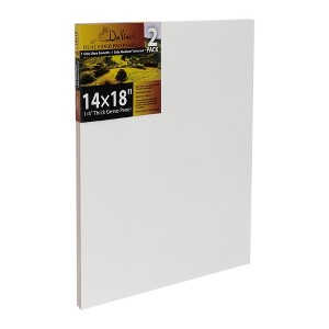 Jerry's Artarama Da Vinci Dual Sided Pro Panel Board - Pack, 6mm Deep Panels for Painting - Archival, Acid-Free Art Supplies - Ultra-Smooth & Medium - 1 of 4