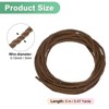 Unique Bargains Soft Polyester Decorative Cord Twisted Rope Trim 1 Pc - 3 of 4