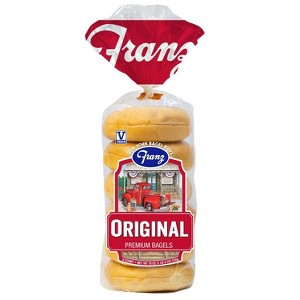 Franz Original Plain Bagels - 18oz/6ct - 1 of 4