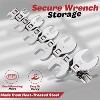 Crows Foot Wrench Set (Metric) Easily Access Hard-To-Reach Areas, Includes Sizes: From 10MM to 24MM - 10-Piece Kit With Clip-on Organizer - 4 of 4