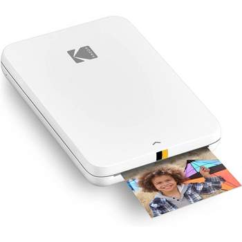 Kodak Step Slim Instant Mobile Photo Printer Wirelessly Print 2x3 Photos on Zink Paper with iOS & Android devices