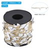 Unique Bargains Jungle Wedding Party Home Garden Decor Burlap Leaf Ribbon Braided Artificial Vine 2 Pcs - 2 of 4